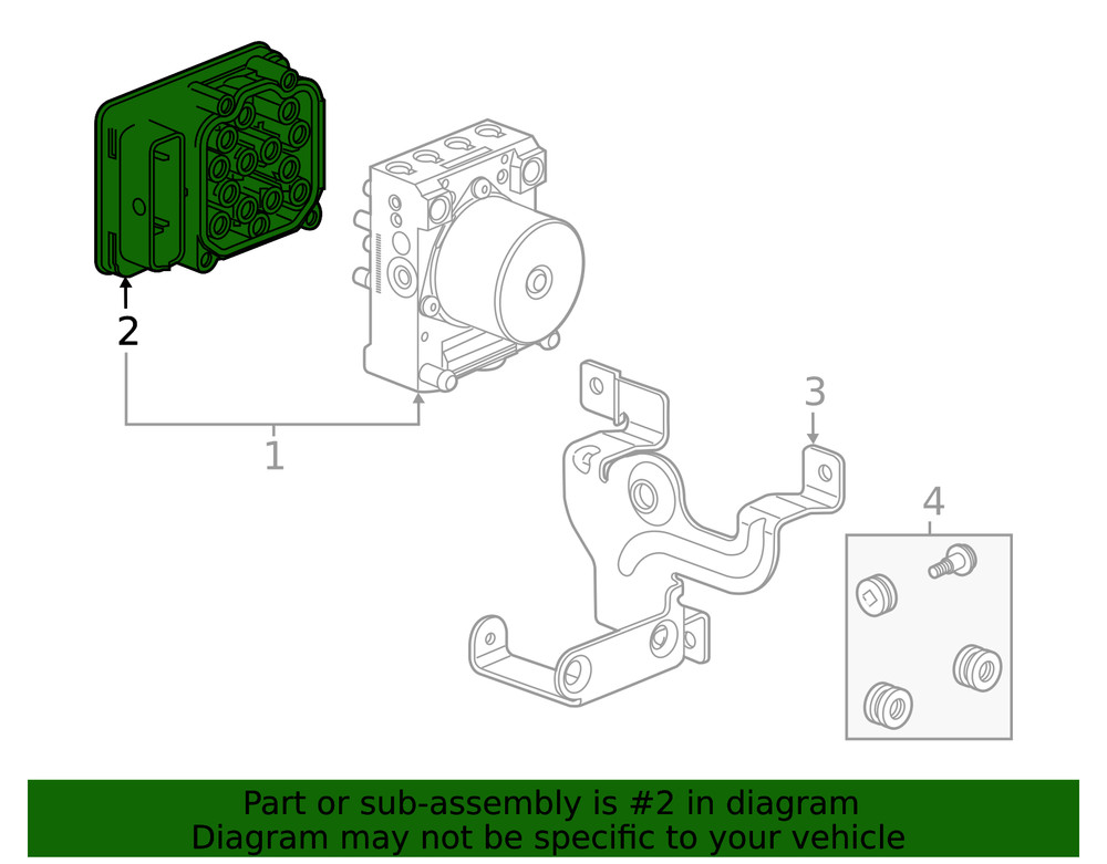 Genuine GM Control Module 86517385