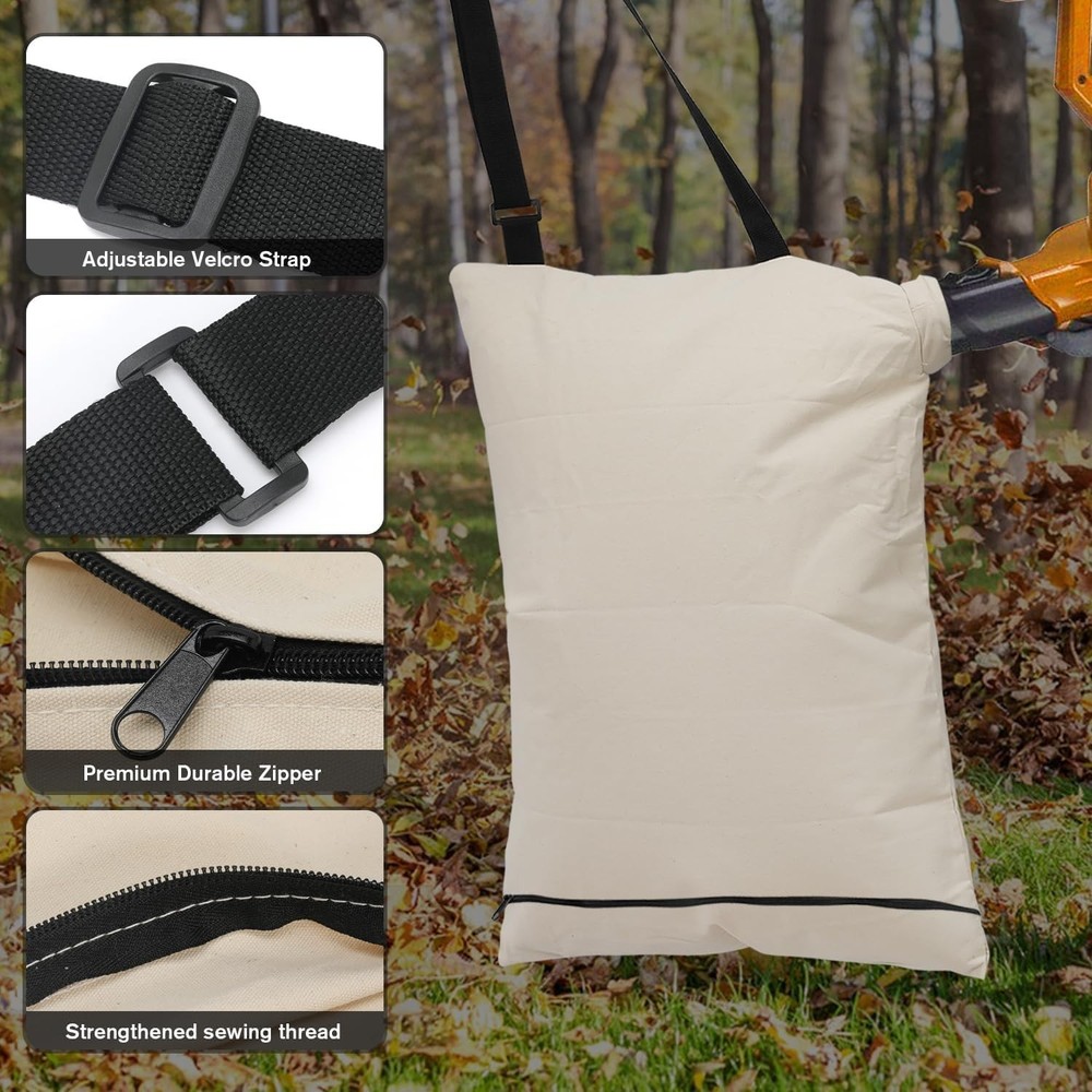 Efficient 2PCS Blower Debris Bags for Toro Leaf Blower - Easy Installation