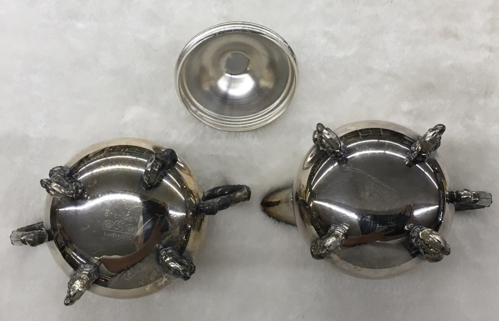 Sheridan Silver Plated Cream and Sugar Set