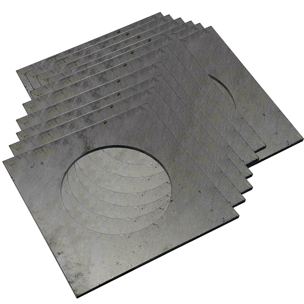 12ct Champ Anchor Pots 1600 & Floor Plates 1677 for Frame Machine / Pulling Post