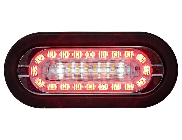 6 Inch Combination LED Stop/Turn/Tail, Backup, and Strobe Light with 32 LEDs