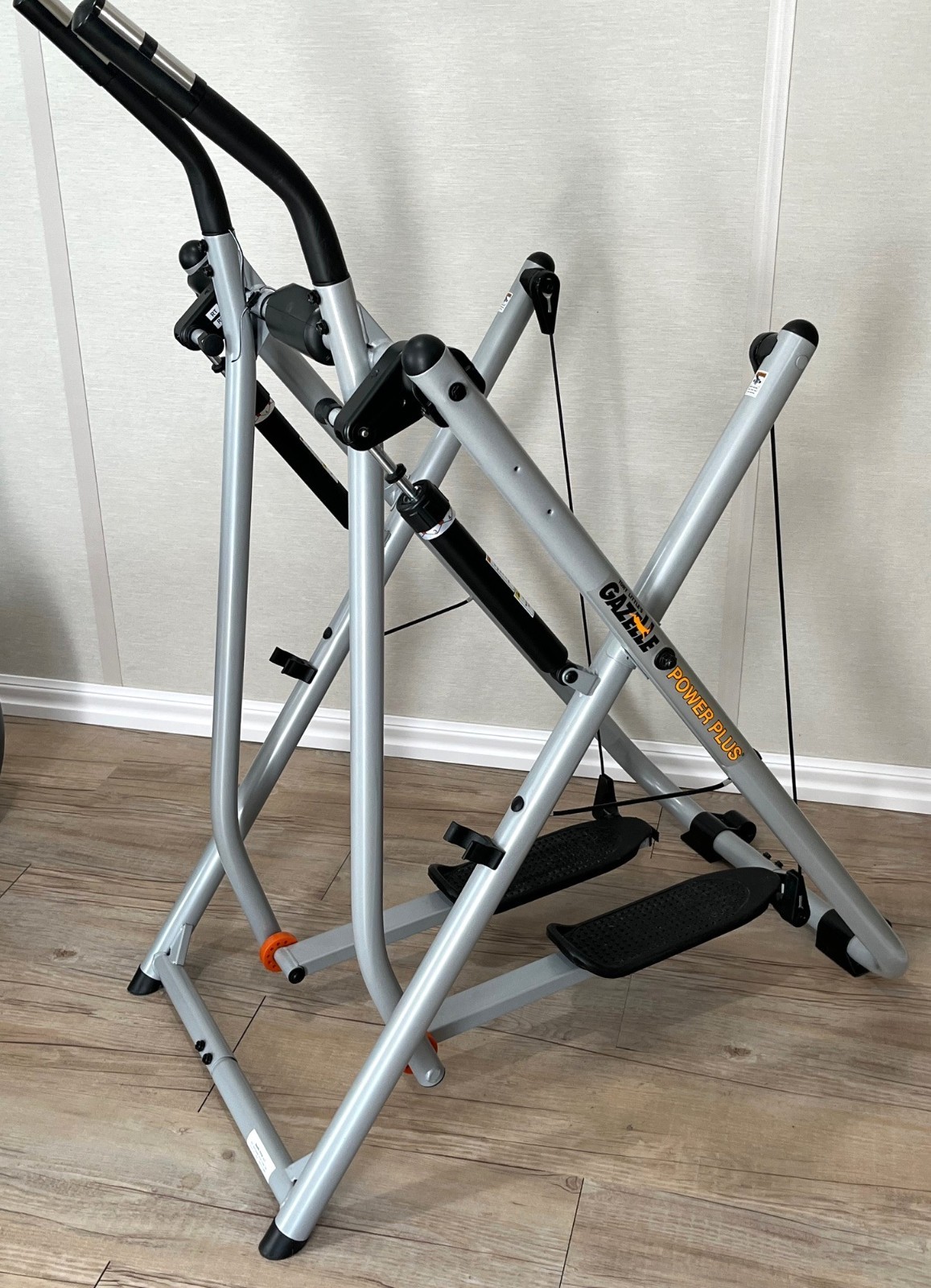 Gazelle Power Plus Glider Exercise Machine Tony Little - with All DVDs and Docs