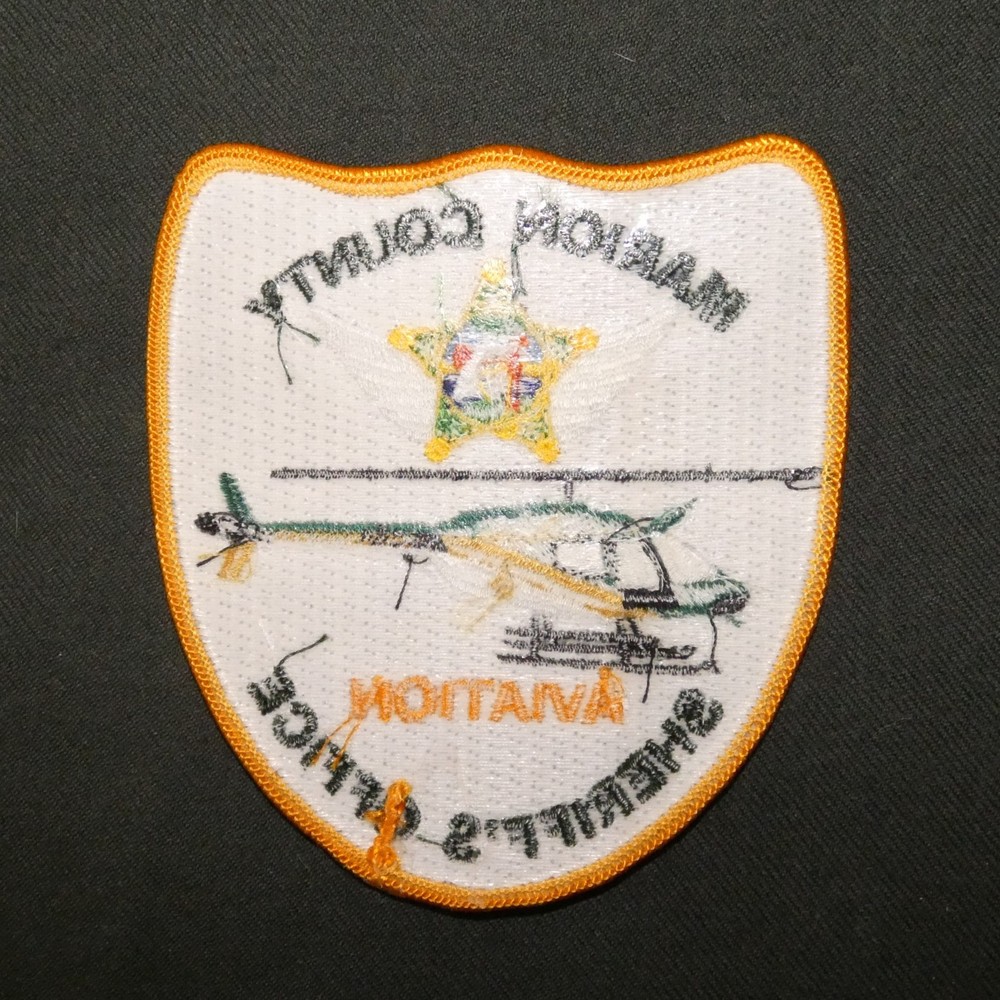 Original Marion County Sheriff's Department (FL) Aviation Unit Patch