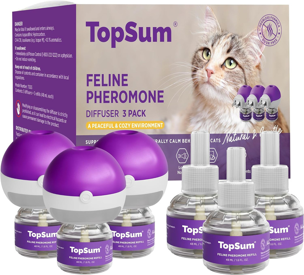 Cat Pheromones Calming Diffuser: Premium Pheromone Diffuser for Cats - Cat Phero