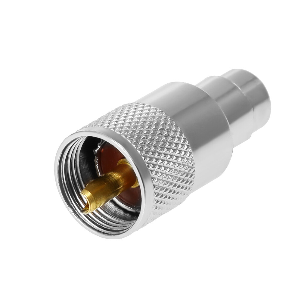 10PACK PL259 Male Solder Connector Plug With Reducer for RG8X Coaxial Coax Cable