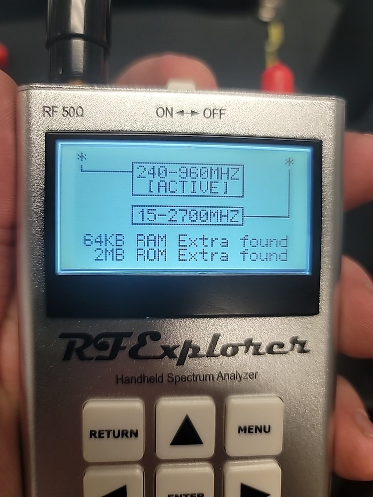 RF Explorer Spectrum Analyzer