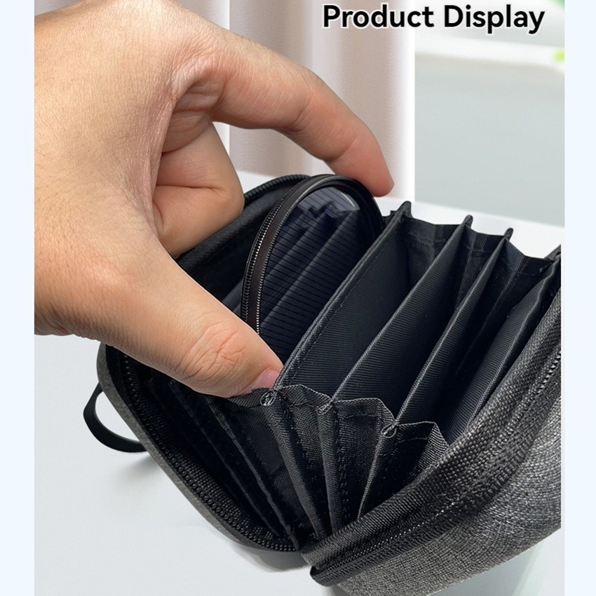 Round Filter Storage Sleeve CPL Polarize UV Filter Multi-Layer Protective Case