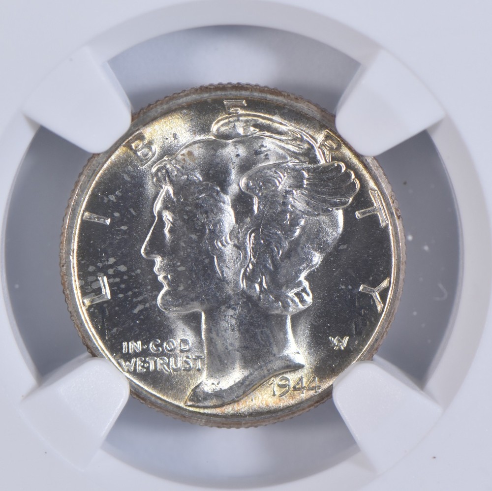 1944 Mercury Dime Silver MS65 NGC