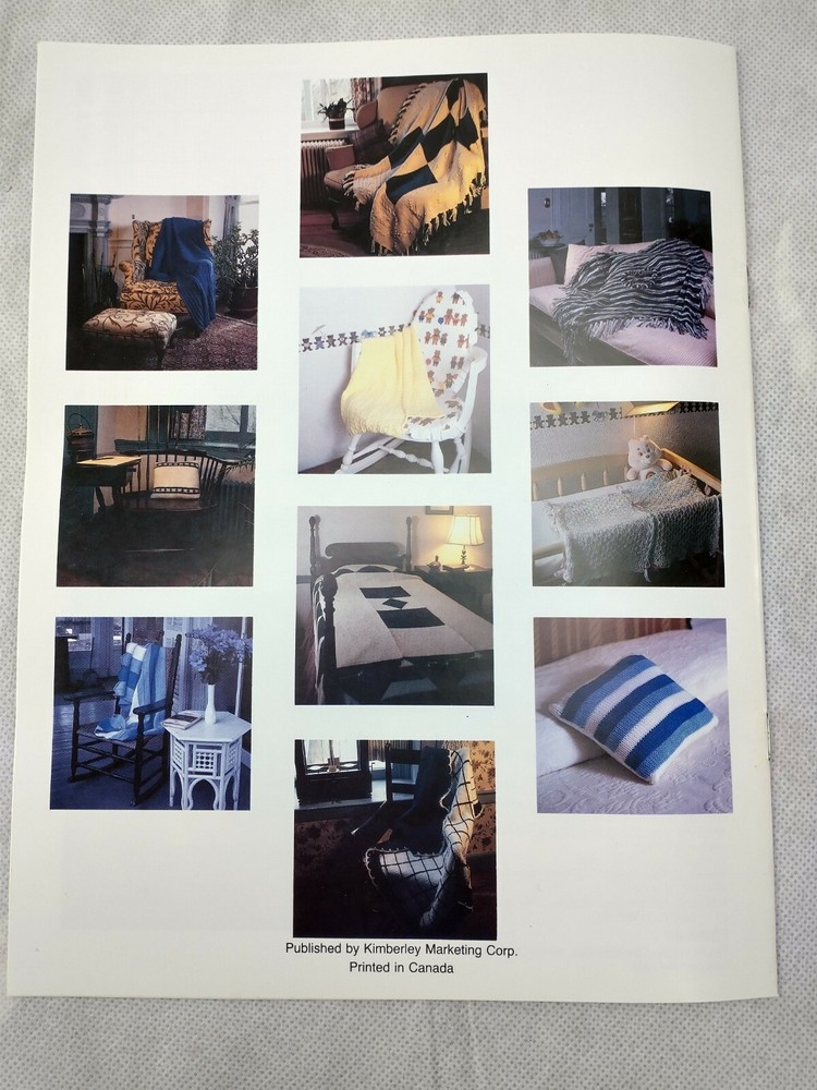 Afghan Pattern book for Bond USM Ultimate Sweater knitting Machine Pattern BooK
