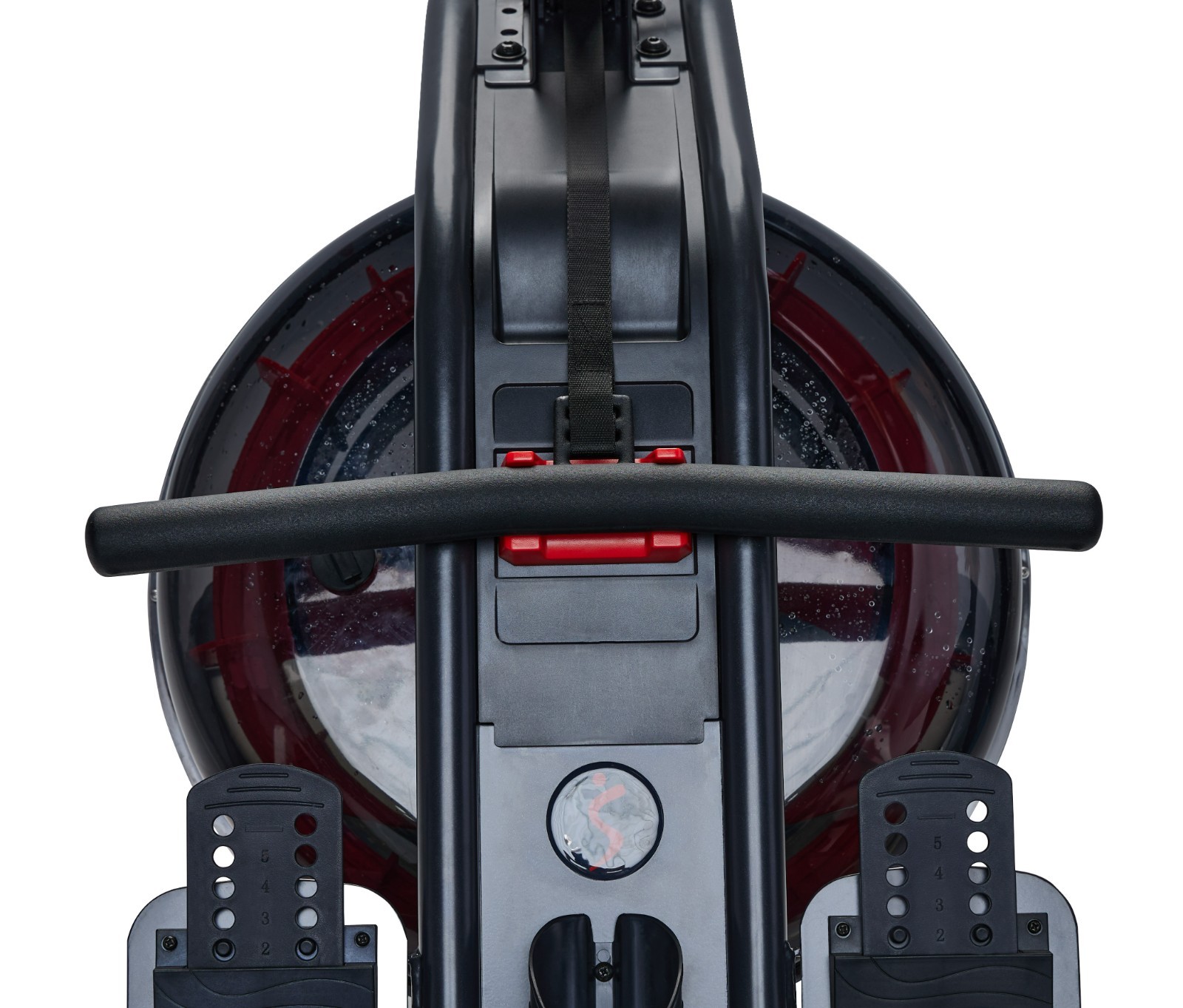 Smart Phantom Hydro Water Rowing Machine Foldable Home Cardio Workout Dual Rail