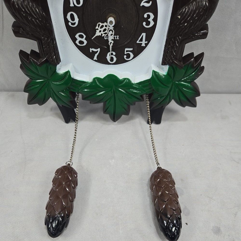 Vintage Telesonic Plastic Cuckoo Clock