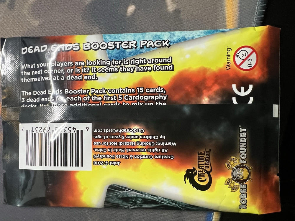 Creature Curation RPG Atmar's Cardography Bundle 1-5 and Dead Ends Booster Pack