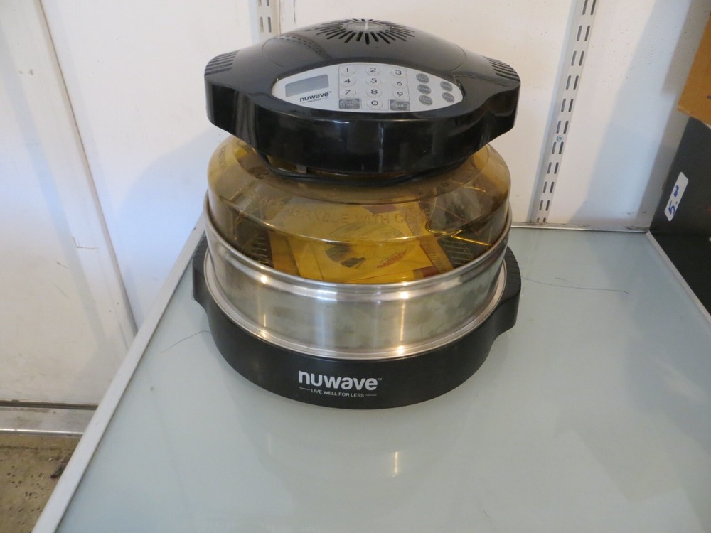 NuWave Pro Plus Infrared Oven Digital Temperature Control Black Amber Dome
