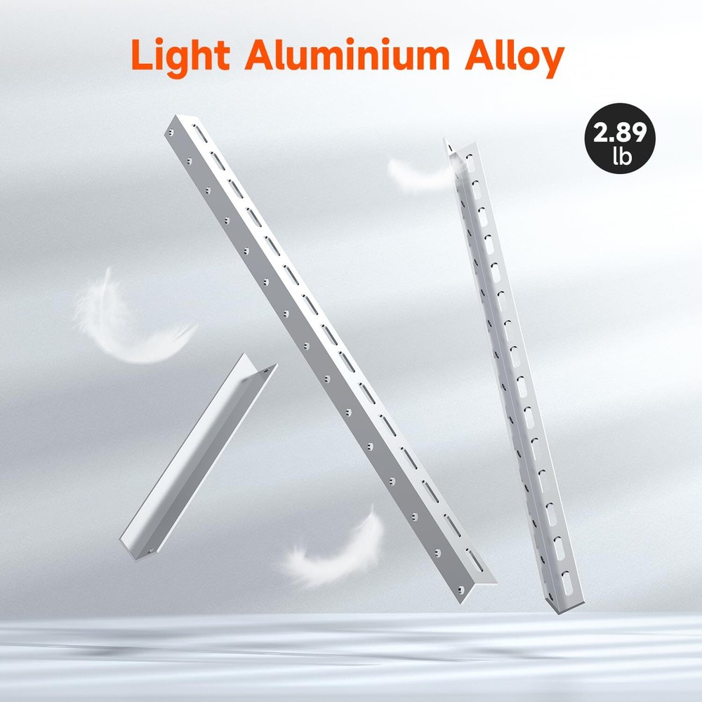 Renogy Solar Panel RV Tilt Mount Brackets Rooftop Flat Surface Adjustable Frame