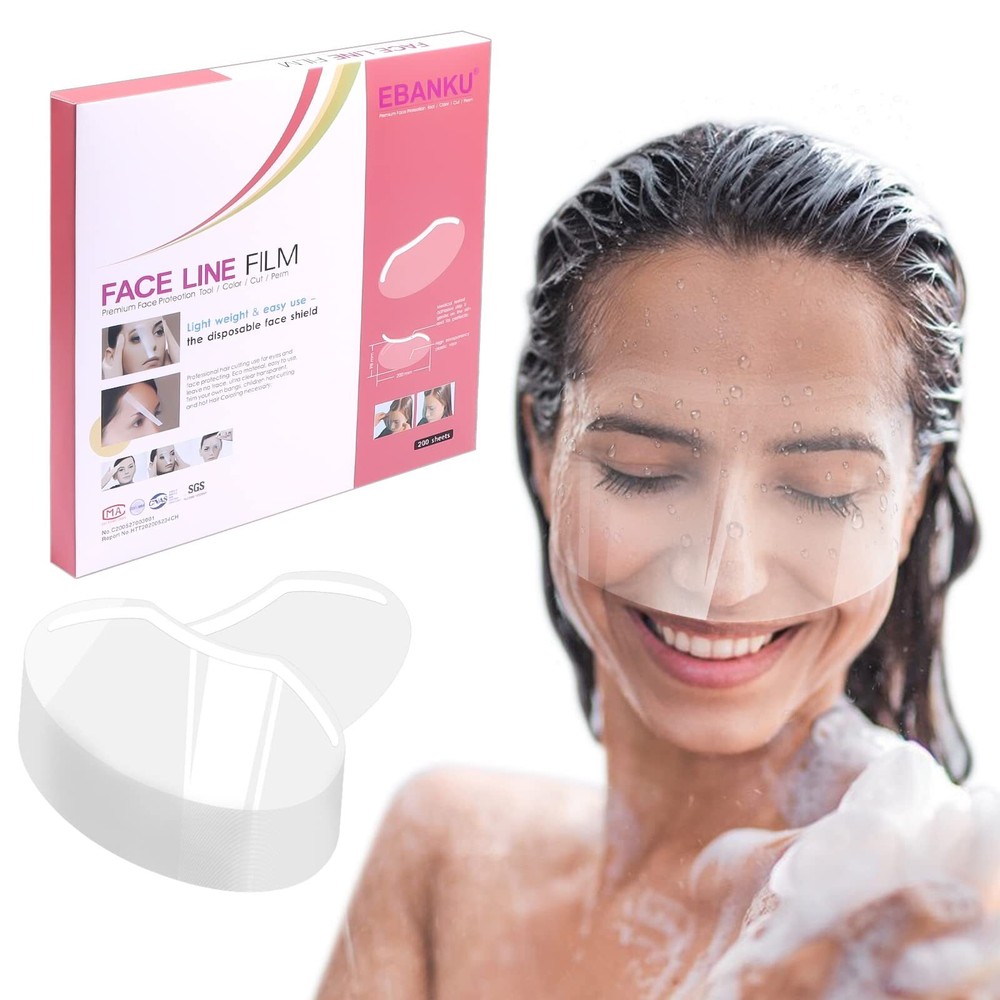 200 PCS Microblading Permanent Makeup Shower Face Shields Visors, Disposable ...