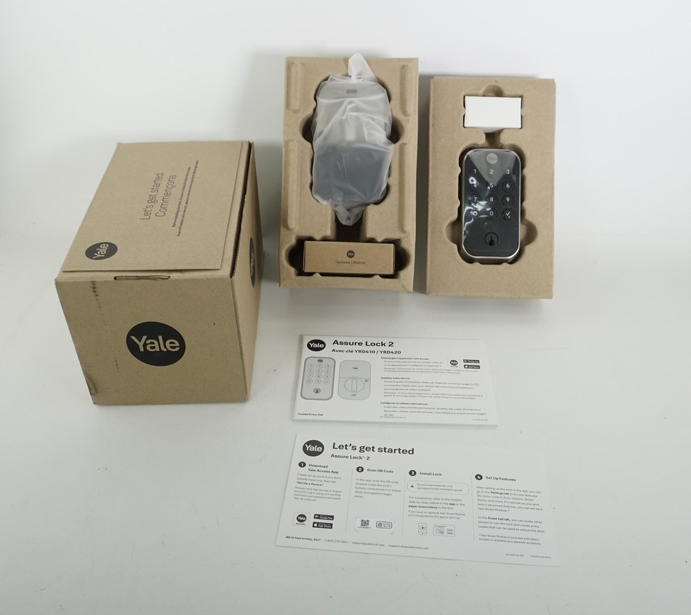 Yale Assure Lock 2 Keypad Single Cylinder Programmable Keyless Entry Deadbolt