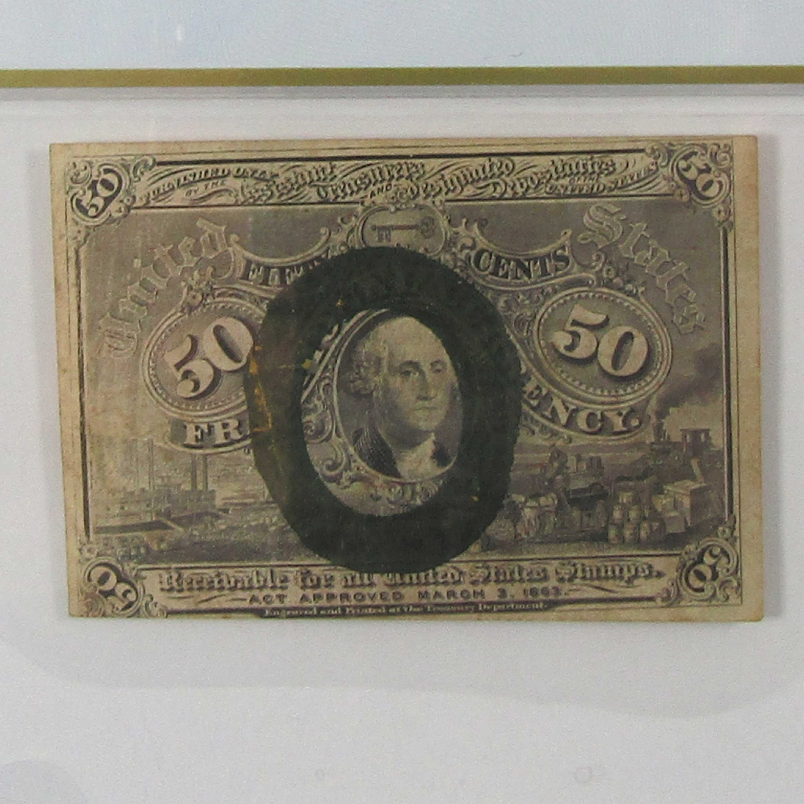 50c Fractional Note Second Issue FR1317 VF 35 Details PCGS SKU:I23285