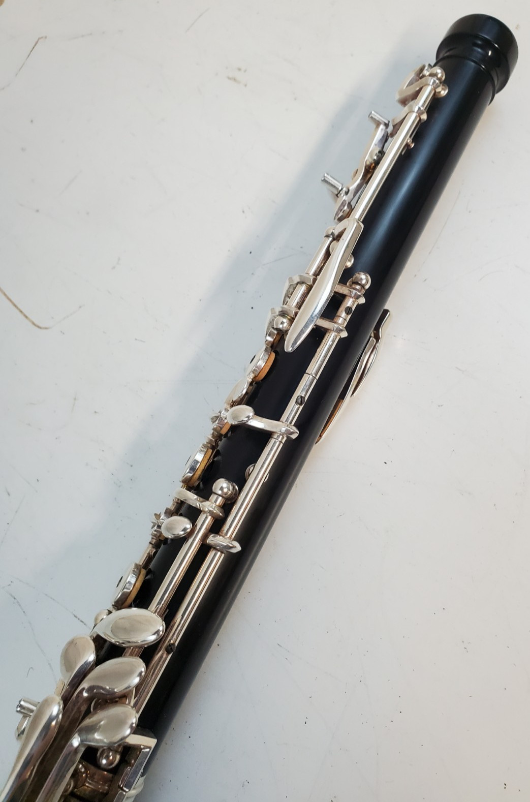 FOX RENARD MODEL 330 CONSERVATORY OBOE 3RD OCTAVE KEY LEFT HAND F & Bb BELL KEY