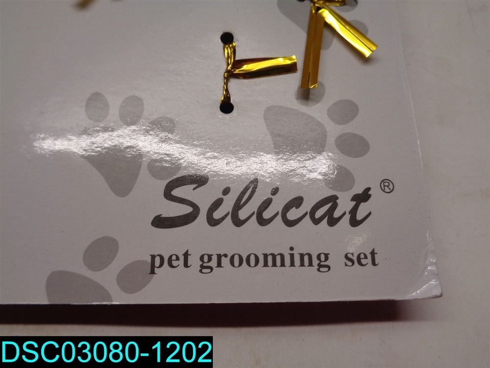 Silicat pet Grooming Accessories 4pcs set