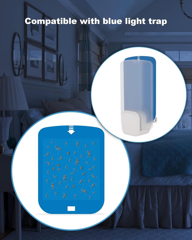 10 Pcs Refill for STEM Blue Light Trap, Replacement Sticky Pads Compatible with