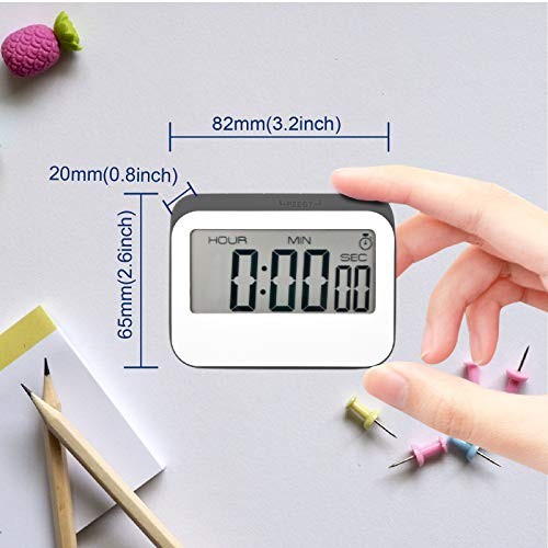 Jayron Digital Timer Alarm Clock Kitchen Timer Cooking Timer Countdown and