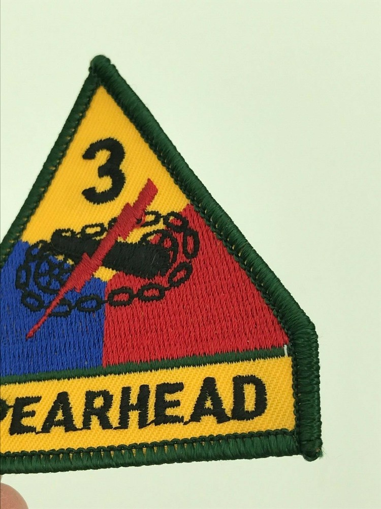 Spearhead Military Patch, #3 Spearhead military patch, Spearhead patch green