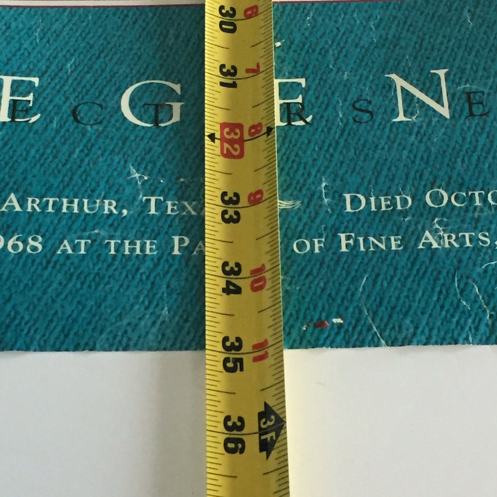 Janis Joplin 1985 Poster Legends Sony 356 C Cabriolet Music Jim Marshall RARE