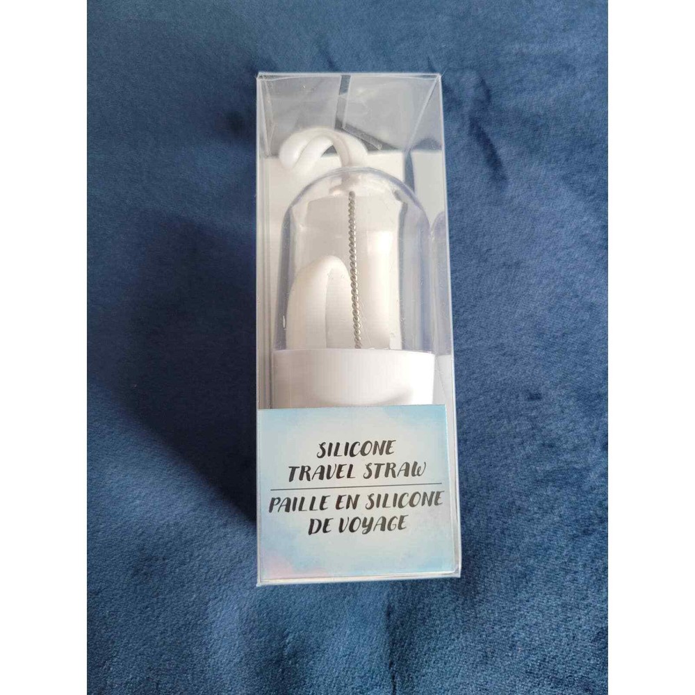 Travel Silicone Straw, Portable, Compact