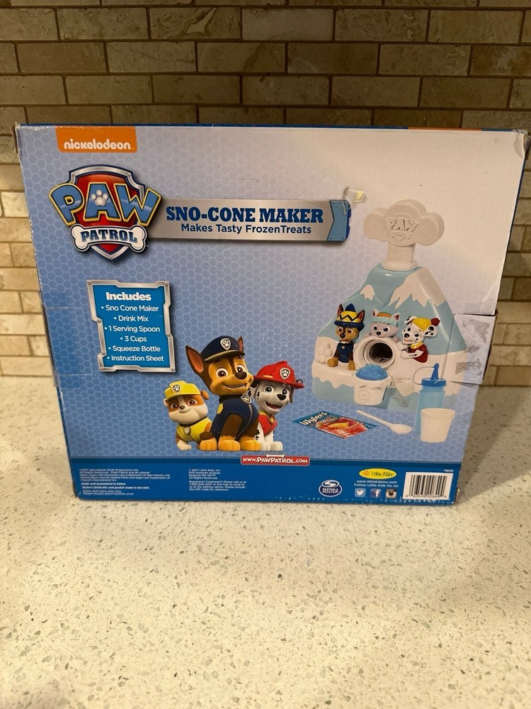 Pawl patrol sno cone maker Db
