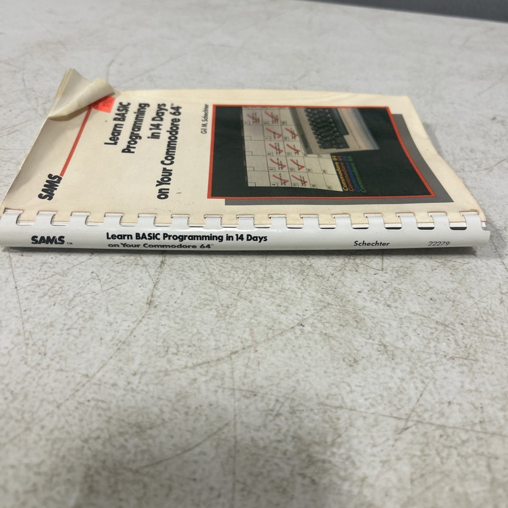 Learn BASIC Programming in 14 Days on your Commodore 64 1984 Spiral Bound