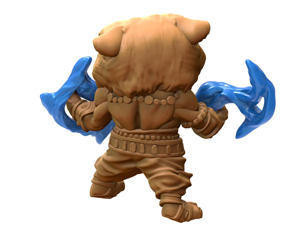 Capsule Chibi - Evil Tiger Mage