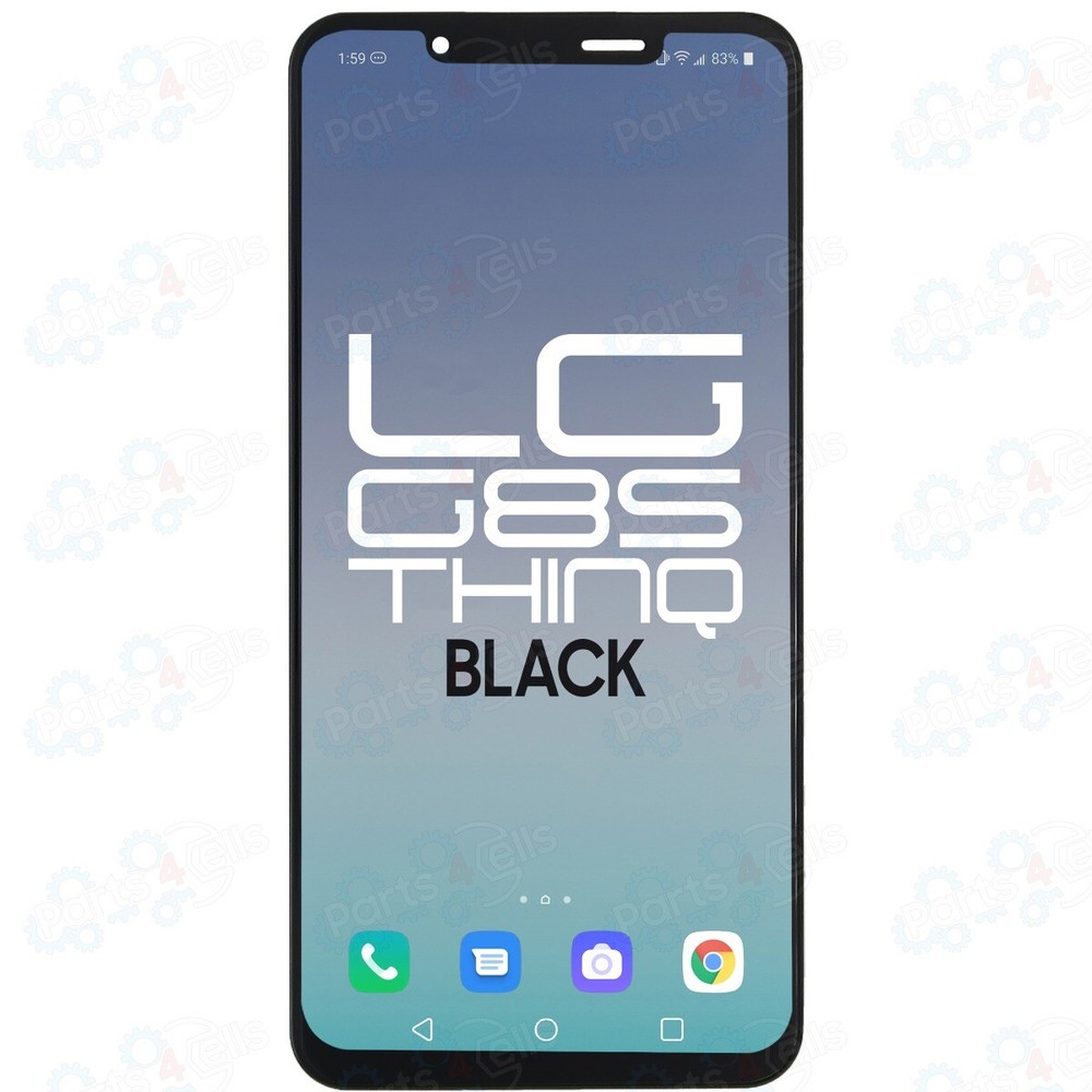 New LCD Display With Touch Screen Black Compatible For LG G8S ThinQ