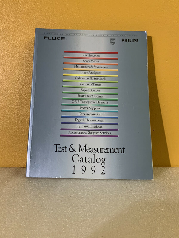 Fluke Test & Measurement Catalog 1992