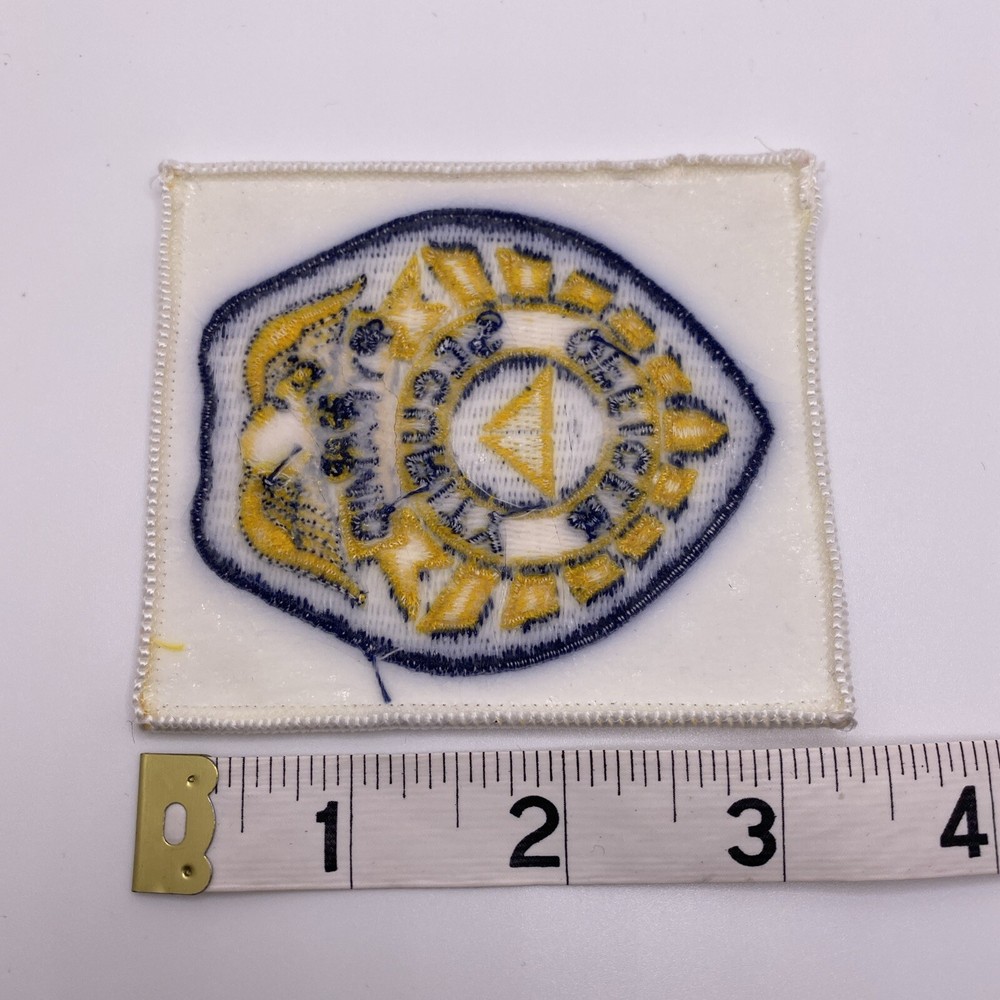 Pyramid, Security Officer, Embroidered Patch, Crest, Emblem New