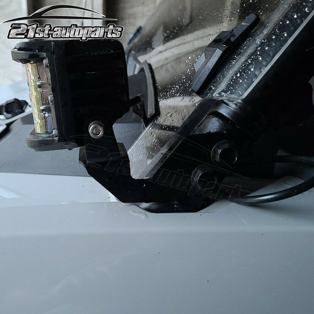 Fits Polaris RZR 900 800 XP 1000 Lower Side Pillar LED Light Pods Mount Brackets