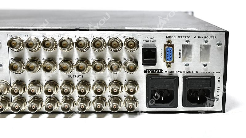 Evertz X-3232G 32x32 GLink Router