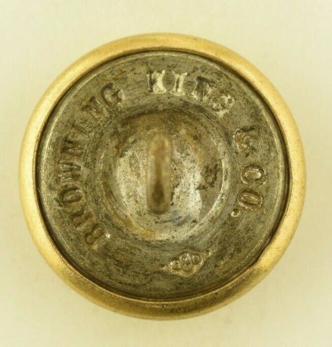 1890s Schenectady Fire Department Coat Button Original B13