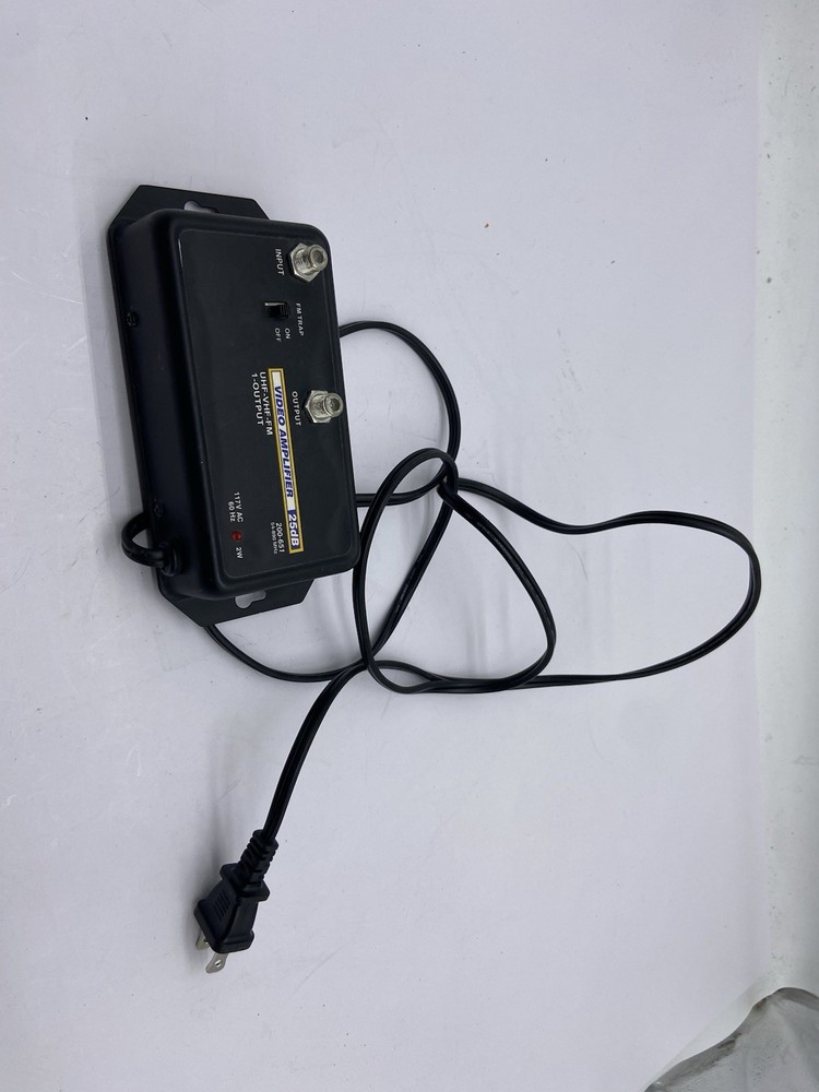 25db video amplifier distribution uhf vhf fm