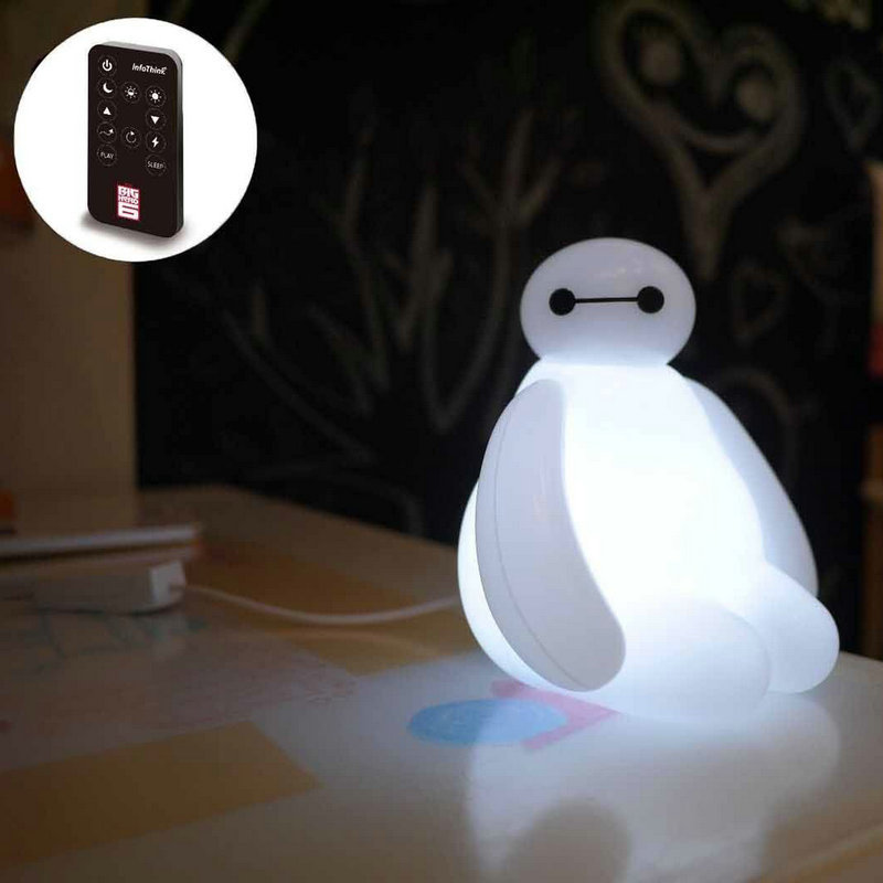 IN STOCK!Big Hero 6 Baymax USB LED Lamp movie Figure Toy Night Light gift