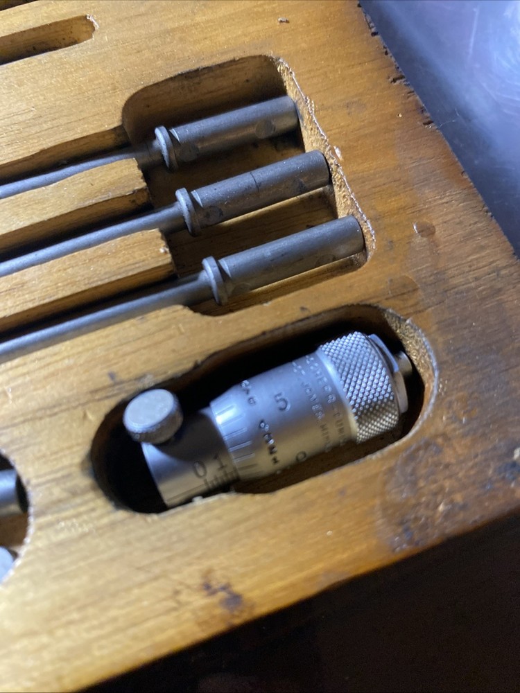 SCHERR TUMICO INSIDE MICROMETER 1.5"-12.5" RANGE .001" Complete & Functional