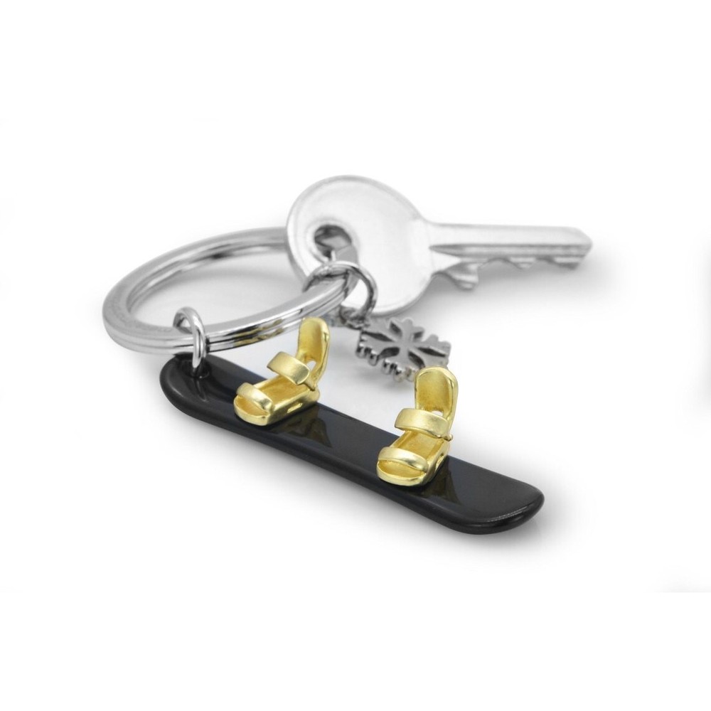 Metalmorphose Snowboard Keychain in Gift Box