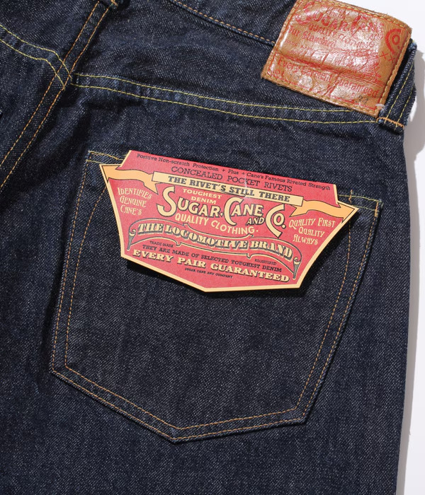 SUGAR CANE 14.25oz DENIM 1947 MODEL REGULAR STRAIGHT STANDARD SC41947 JAPAN new
