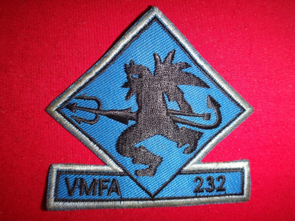 Vietnam War Patch US Marine Fighter Attack Squadron VMFA-232 RED DEVILS