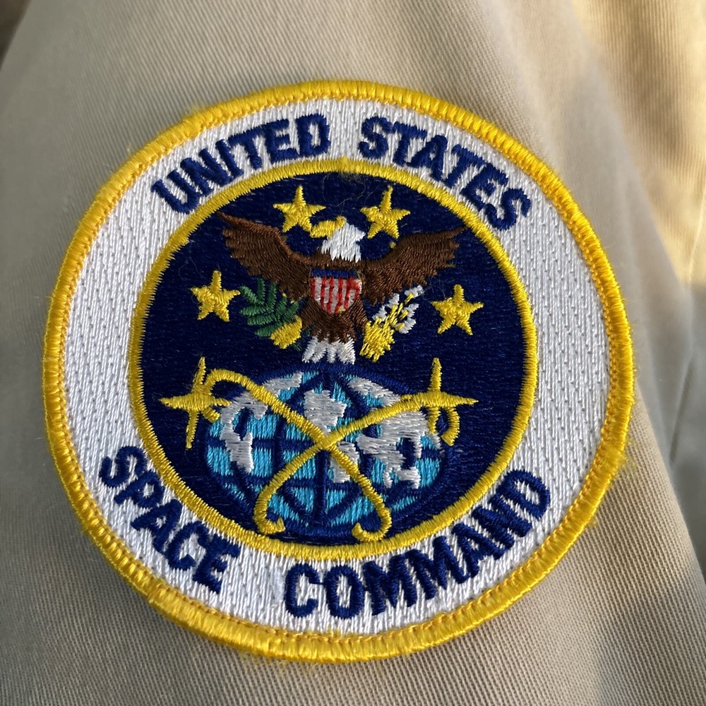 4" UNITED STATES SPACE COMMAND 1985-2002 Hook And Loop PATCH