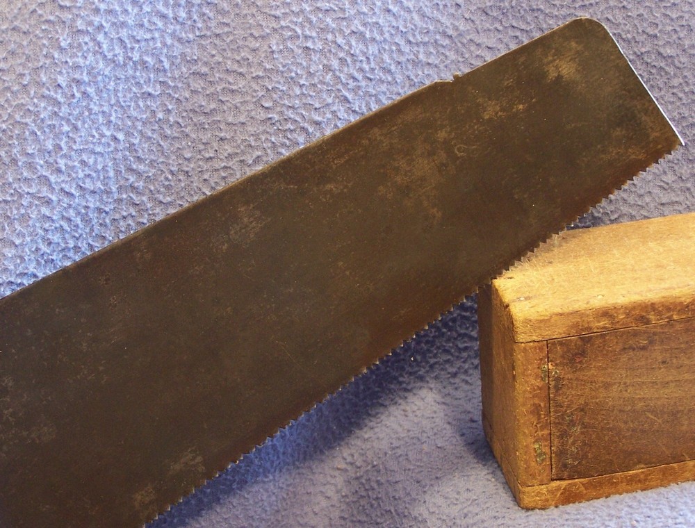scarce BRINGHURST & Co Philada No 5 split nut 18 in panel saw