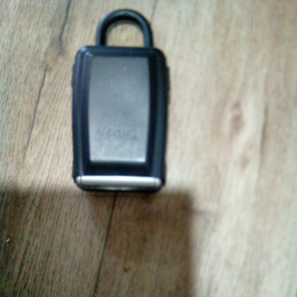 Master Lock Black Outdoor Key Lock Box with Push Buttons to Hide a Key With Code