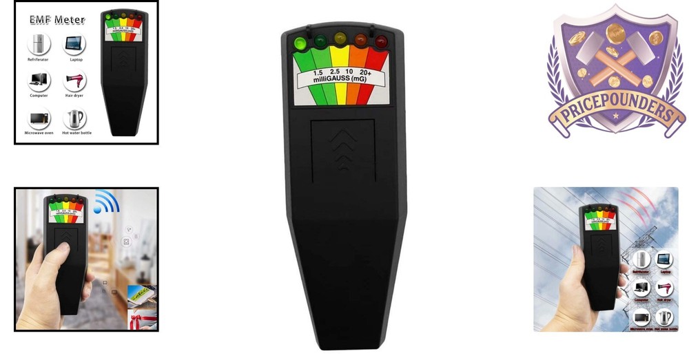 Lightweight EMF Detector for Measuring Radiation & Ghost Activity Detection