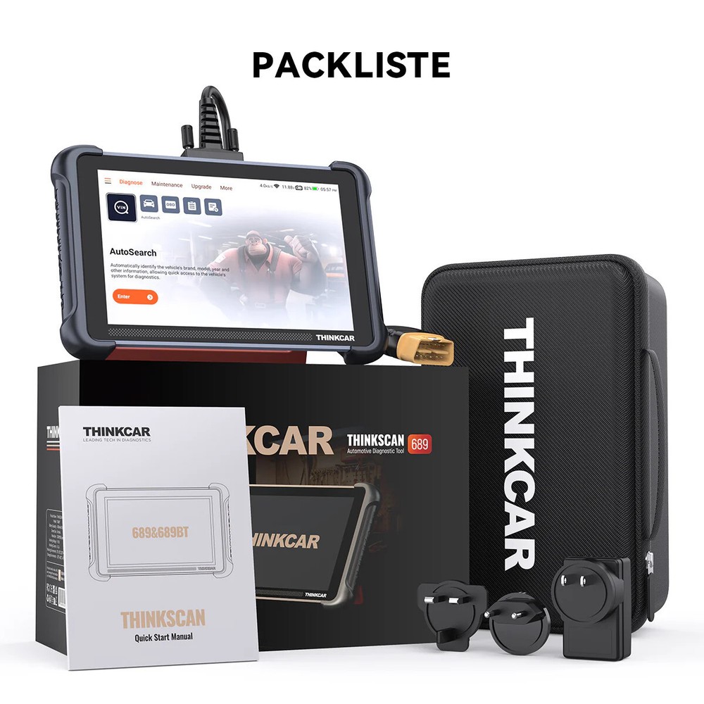 THINKSCAN 689 Auto Full System Diagnositc Scan Tool 34+ Service E/CU Coding DOIP
