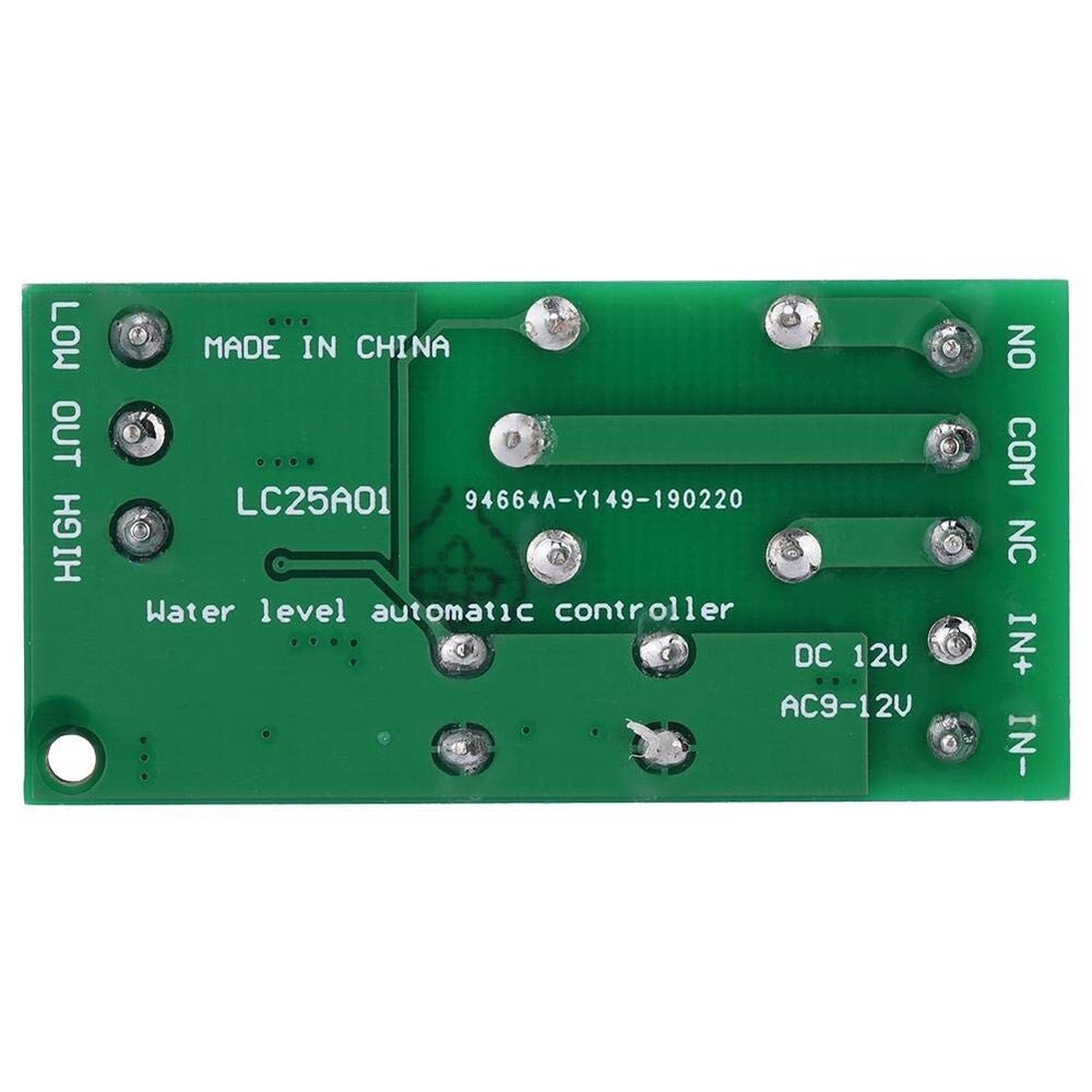 Water Level Automatic Controller Liquid Module AC 9V-12V DC 12V-15V 10A Pump