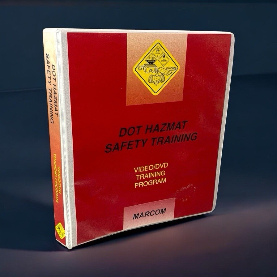Marcom DOT Hazmat Safety Training Video/DVD Training Program, Shipped Next Day..